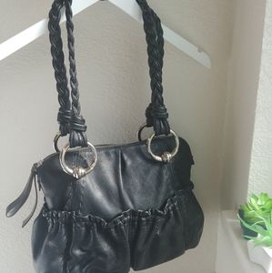 B Makowsky Black Purse